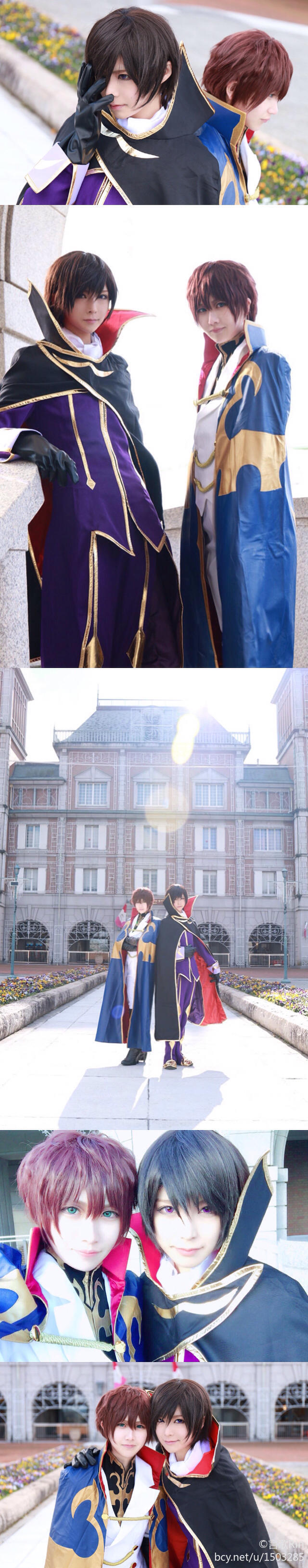 "The Rebellious Lelouch" Yufei Suzaku CC Lelouch C O S P L A Y