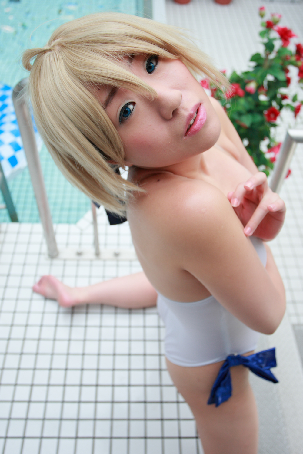 [Net hoa] Bộ đồ bơi tuyệt đối - Bộ đồ bơi Sukesuke hoàn hảo