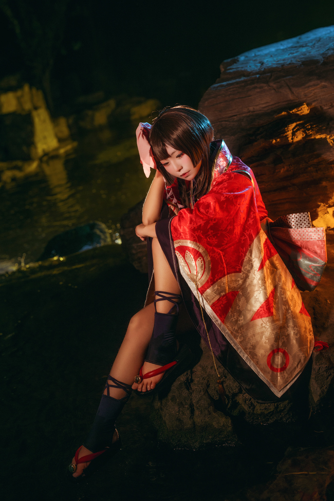 "Onmyoji" trò chơi di động kagura c o s p l a y