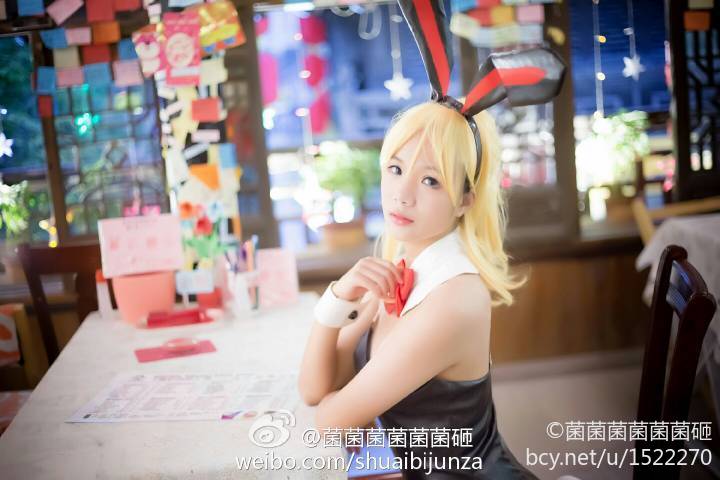 "Lovelive" Arase Eri Bunny C o S P L A Y