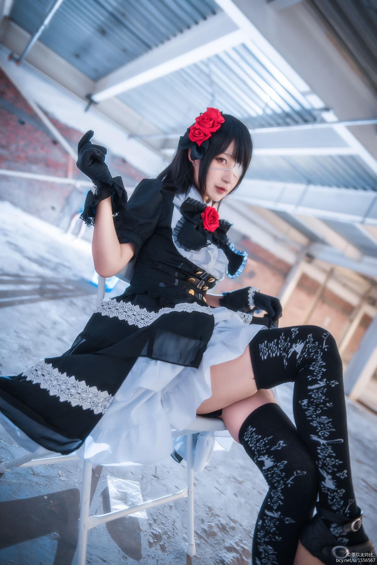 Tokisaki Kurosaki váy cos