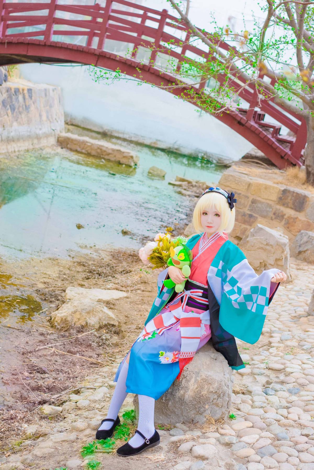 "The Magician of Qing's Emi" du Shan Shi Huimei Kimono C O S P L A Y