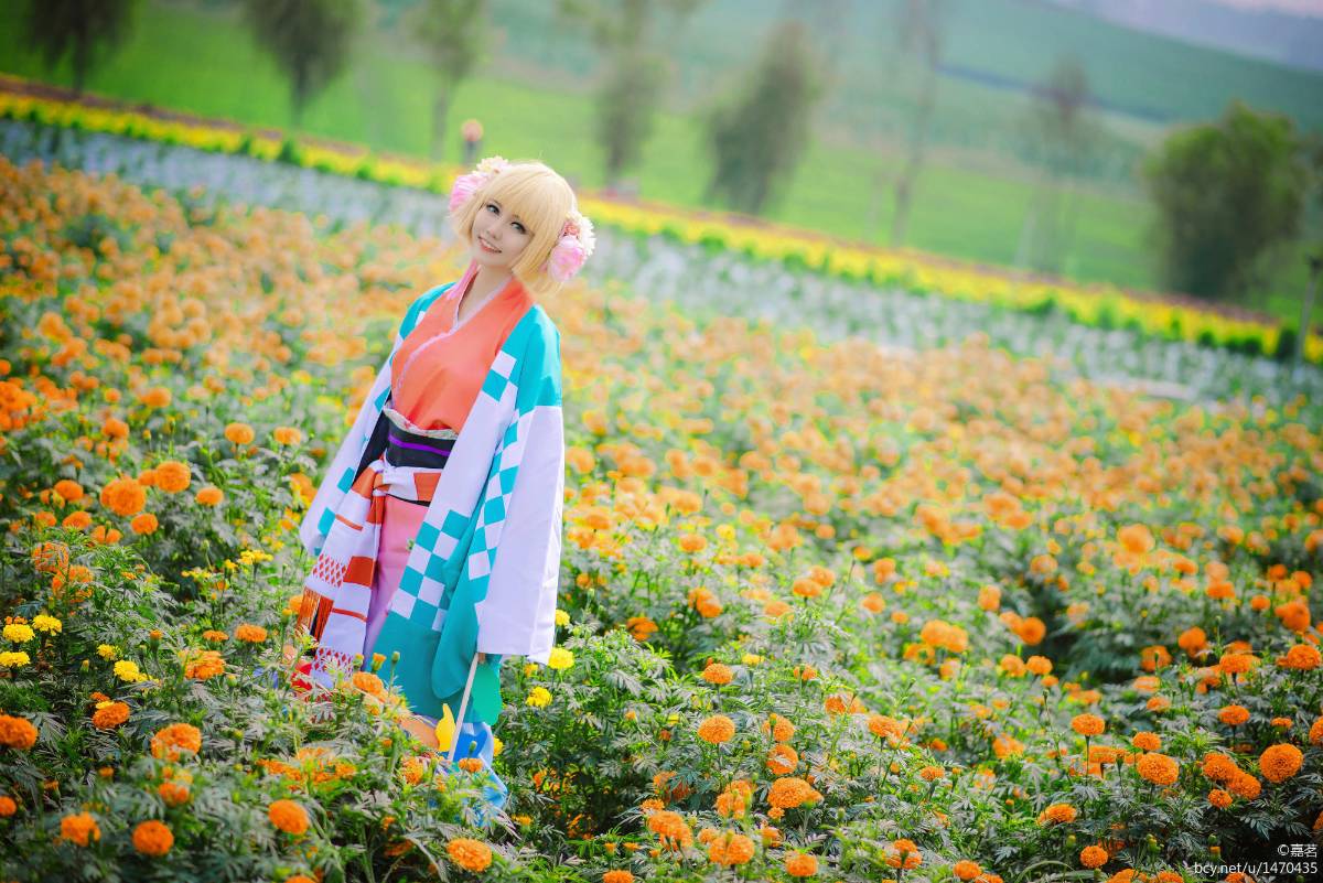 "The Magician of Qing's Emi" du Shan Shi Huimei Kimono C O S P L A Y