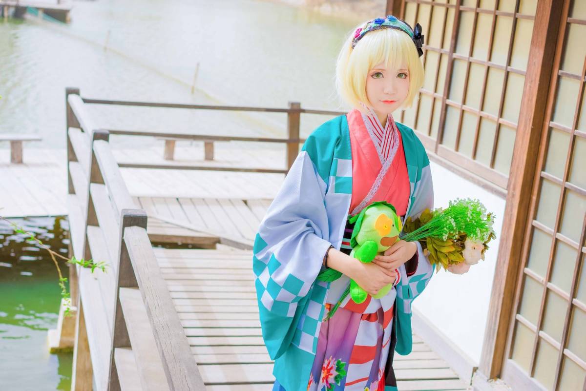 "The Magician of Qing's Emi" du Shan Shi Huimei Kimono C O S P L A Y