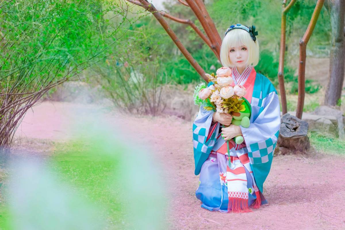 "The Magician of Qing's Emi" du Shan Shi Huimei Kimono C O S P L A Y