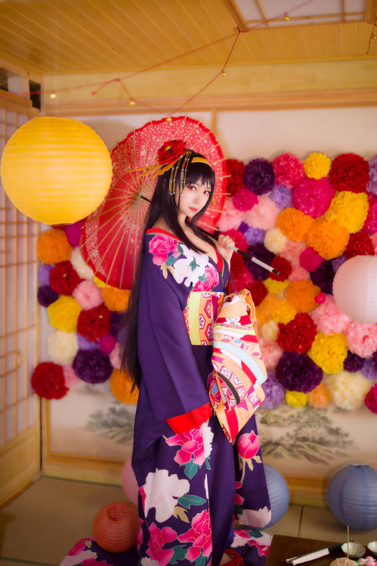 "Phương pháp nuôi dưỡng một nữ thủ lĩnh người qua đường" Kazuiki Shiyu, chị gái của phiên bản Maiko C o s p l a y