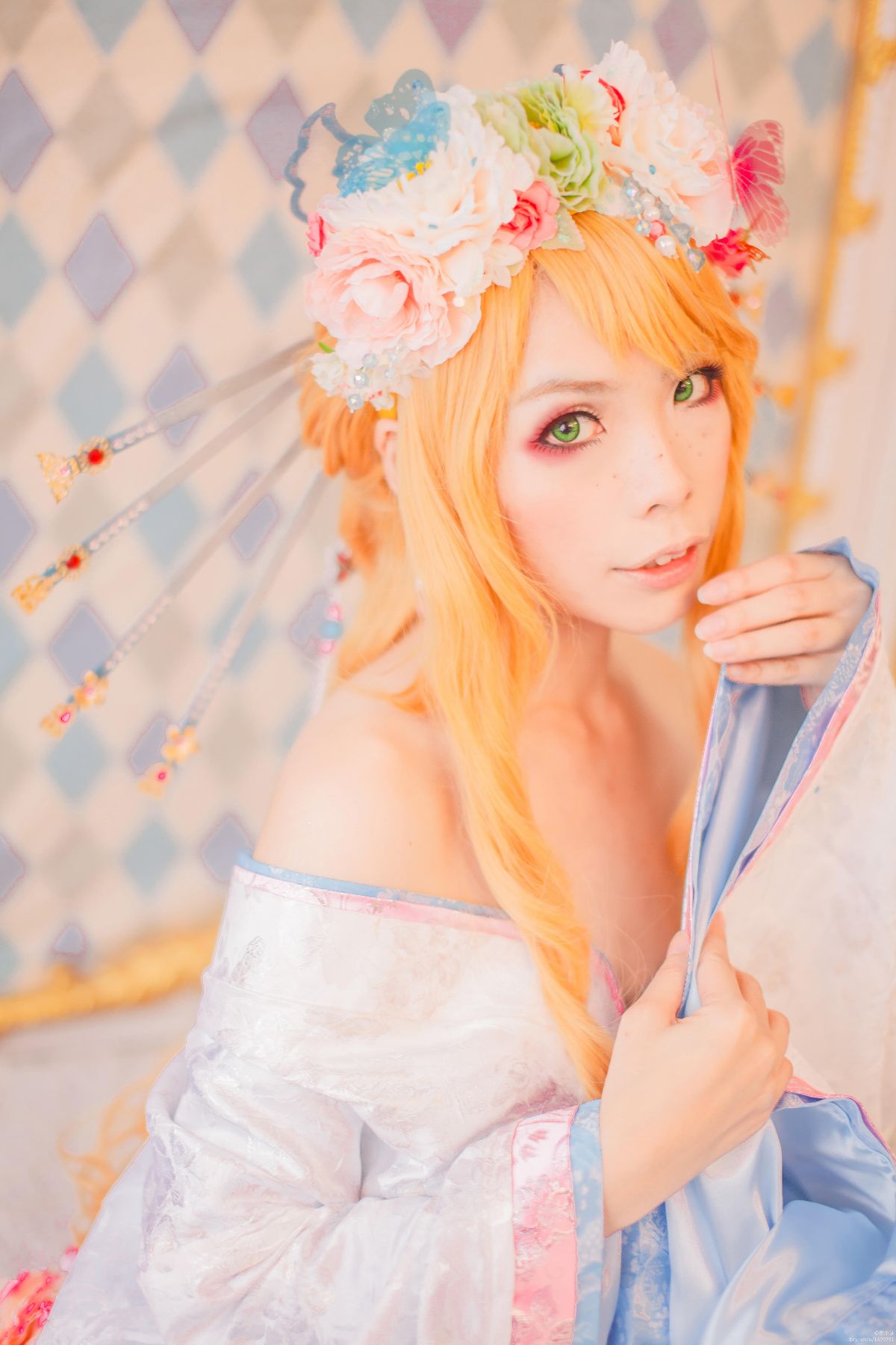 "Yan Han" Yoshihara Anri (Young White Courtesan) c o s p l a y