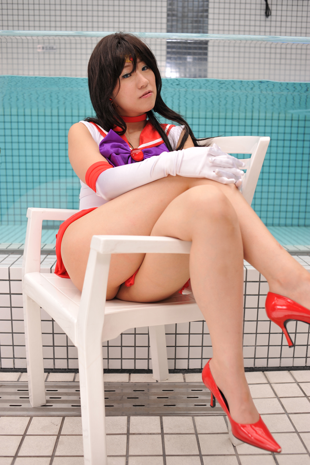 [Net Flower] trừng phạt những linh hồn ma quỷ trong giày cao gót!