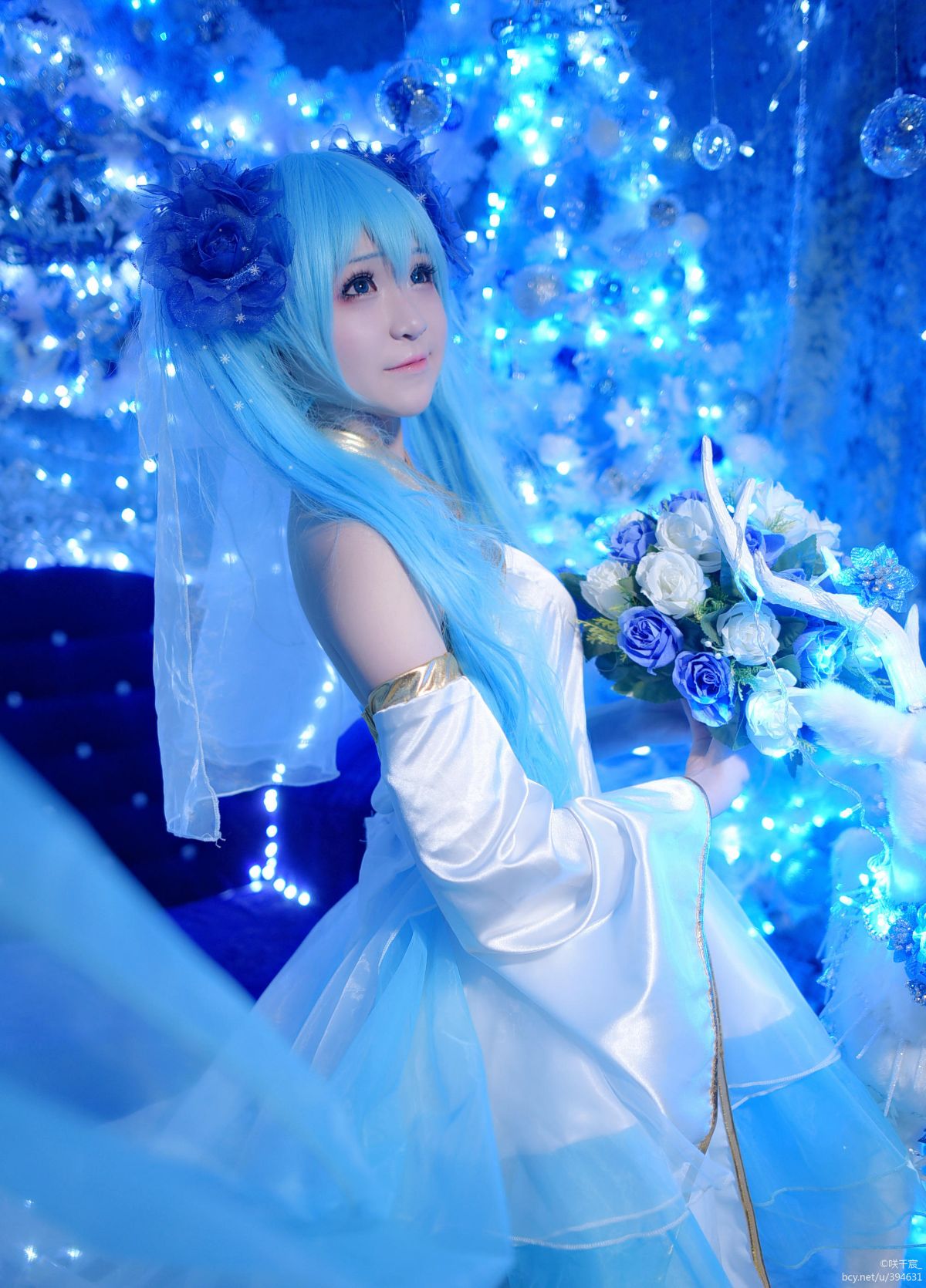 "Vocaloid" Miku Demon King Huajie c o s p l a y