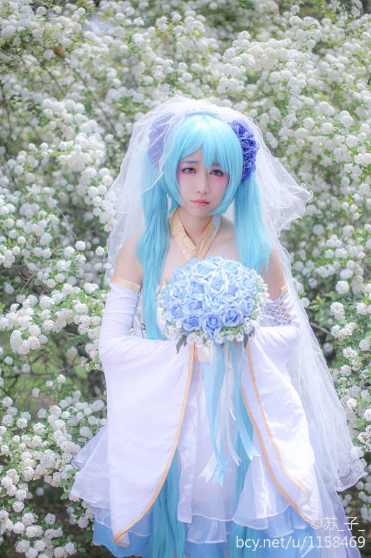 "Vocaloid" Miku Demon King Huajie c o s p l a y