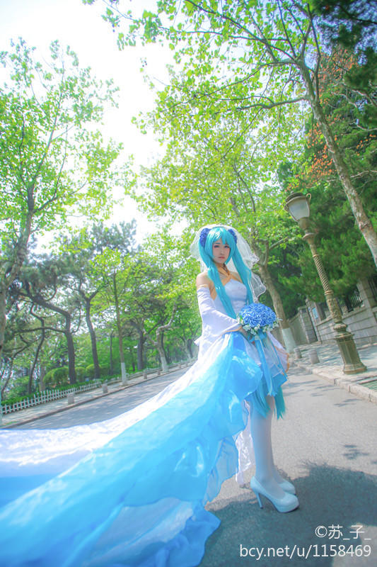 "Vocaloid" Miku Demon King Huajie c o s p l a y