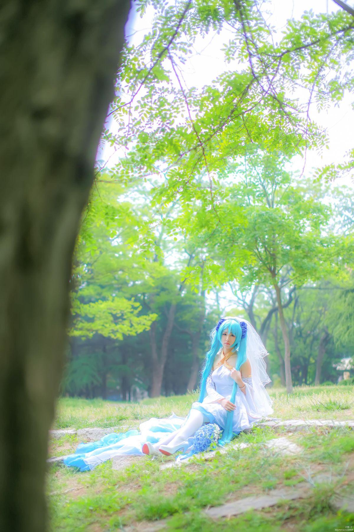 "Vocaloid" Miku Demon King Huajie c o s p l a y