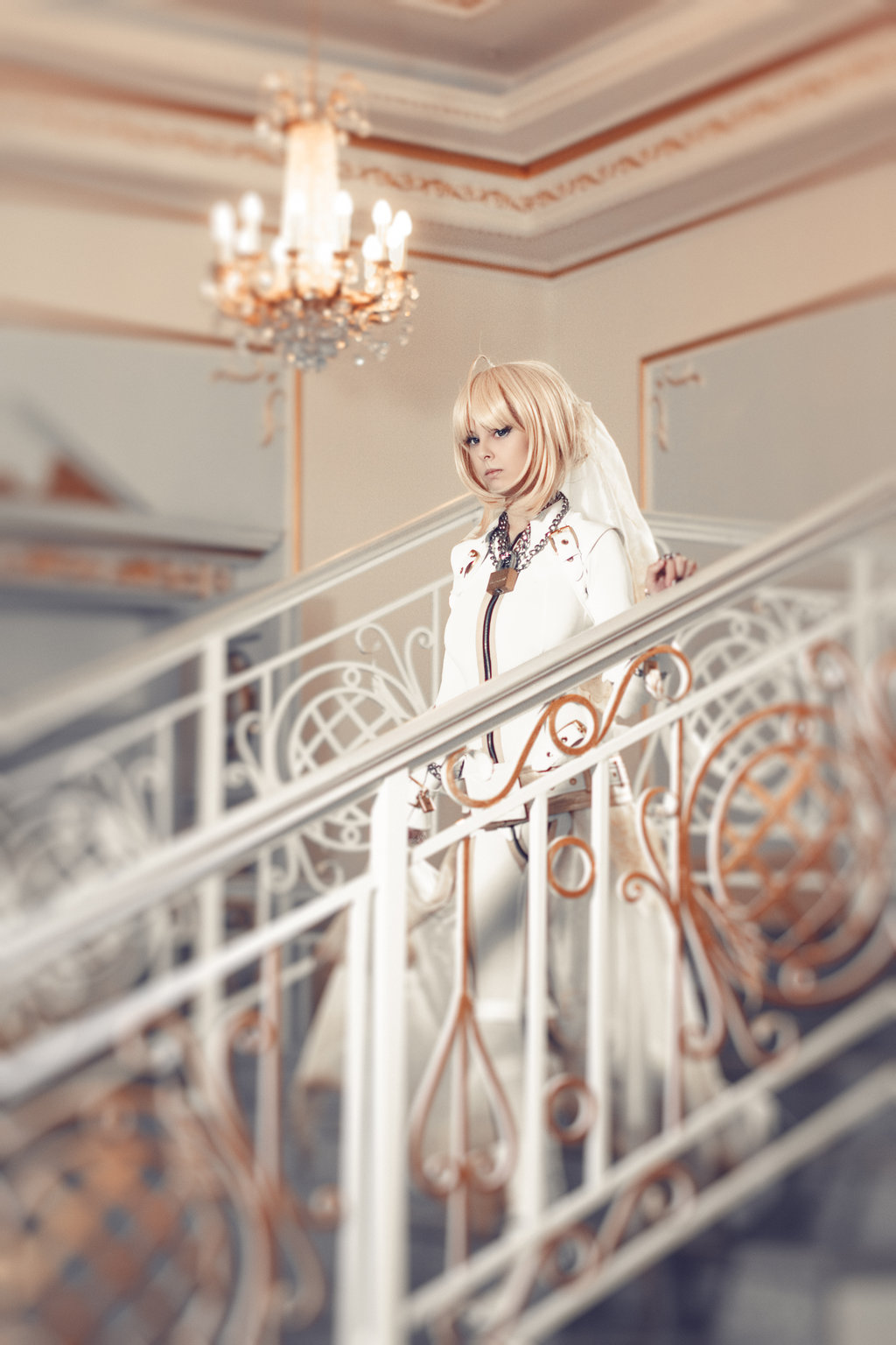 [Debarmonica] Saber Bride Cosplay của Helly von Valentine