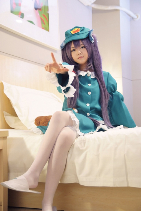 Cosplay cô gái đập xanh