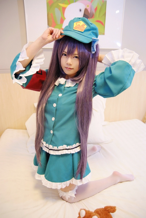 Cosplay cô gái đập xanh