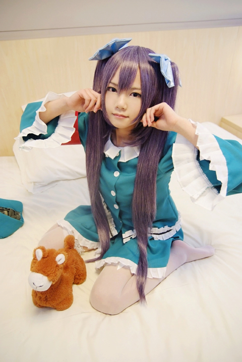 Cosplay cô gái đập xanh