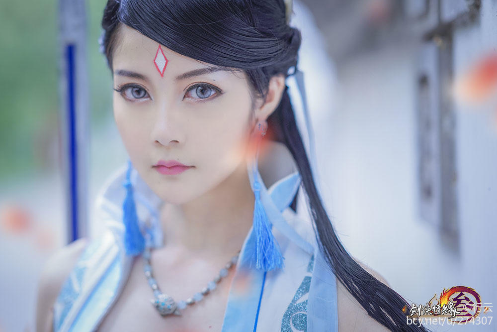 "Kiếm kiếm tình yêu trực tuyến phiên bản 3" Haoqi League Lin Keren C o s p l a y