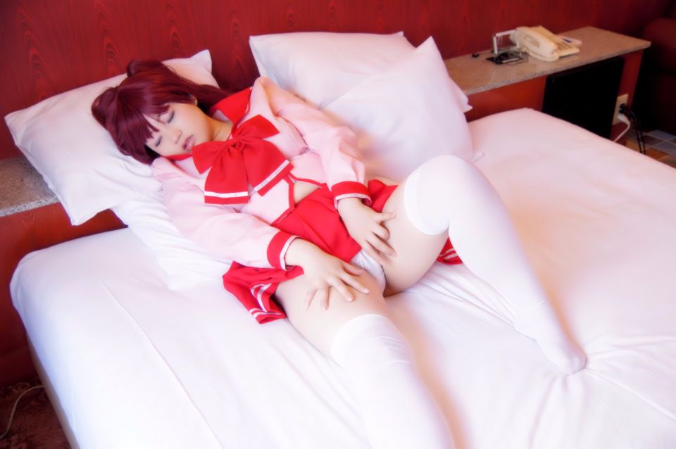 Doriru ☆ Kiss (Sakuragake ren) Tôi đã yêu cầu chị tôi làm điều gì đó như thế và ăn mặc như thế này!