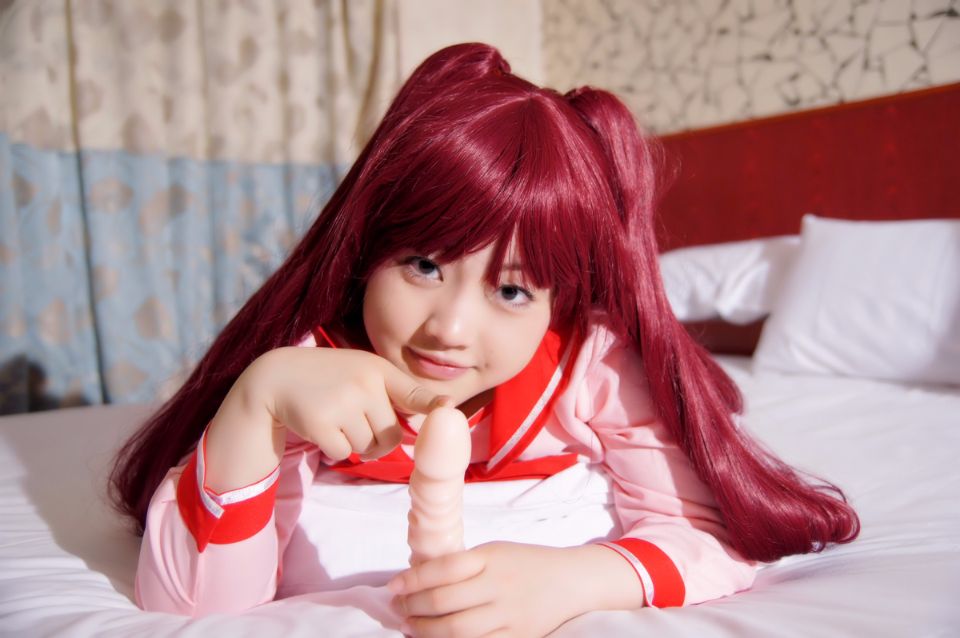 Doriru ☆ Kiss (Sakuragake ren) Tôi đã yêu cầu chị tôi làm điều gì đó như thế và ăn mặc như thế này!