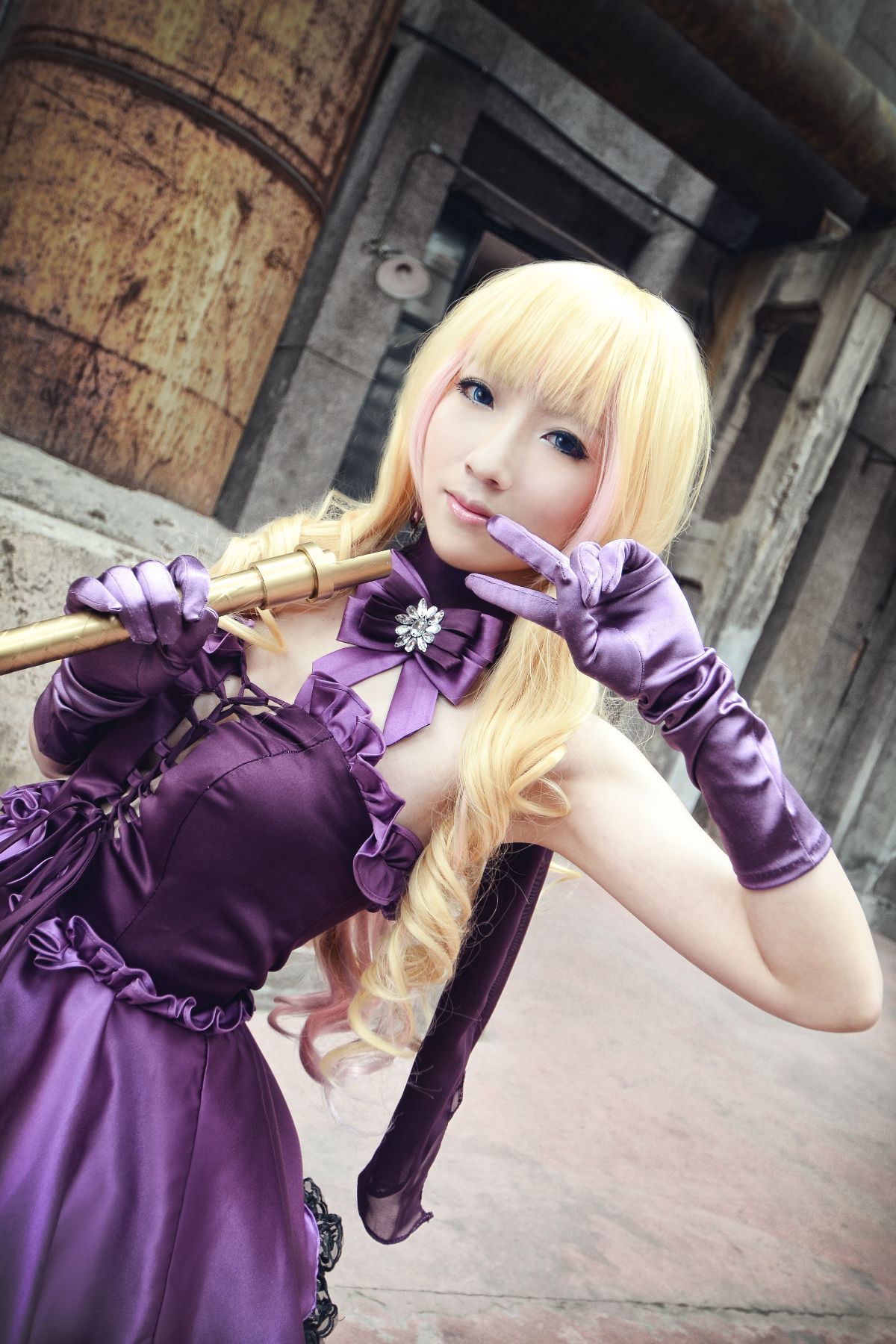 "Shirman Fortress Frontier" Shirley Lu Nome Starry Sky Lily C O S P L A Y