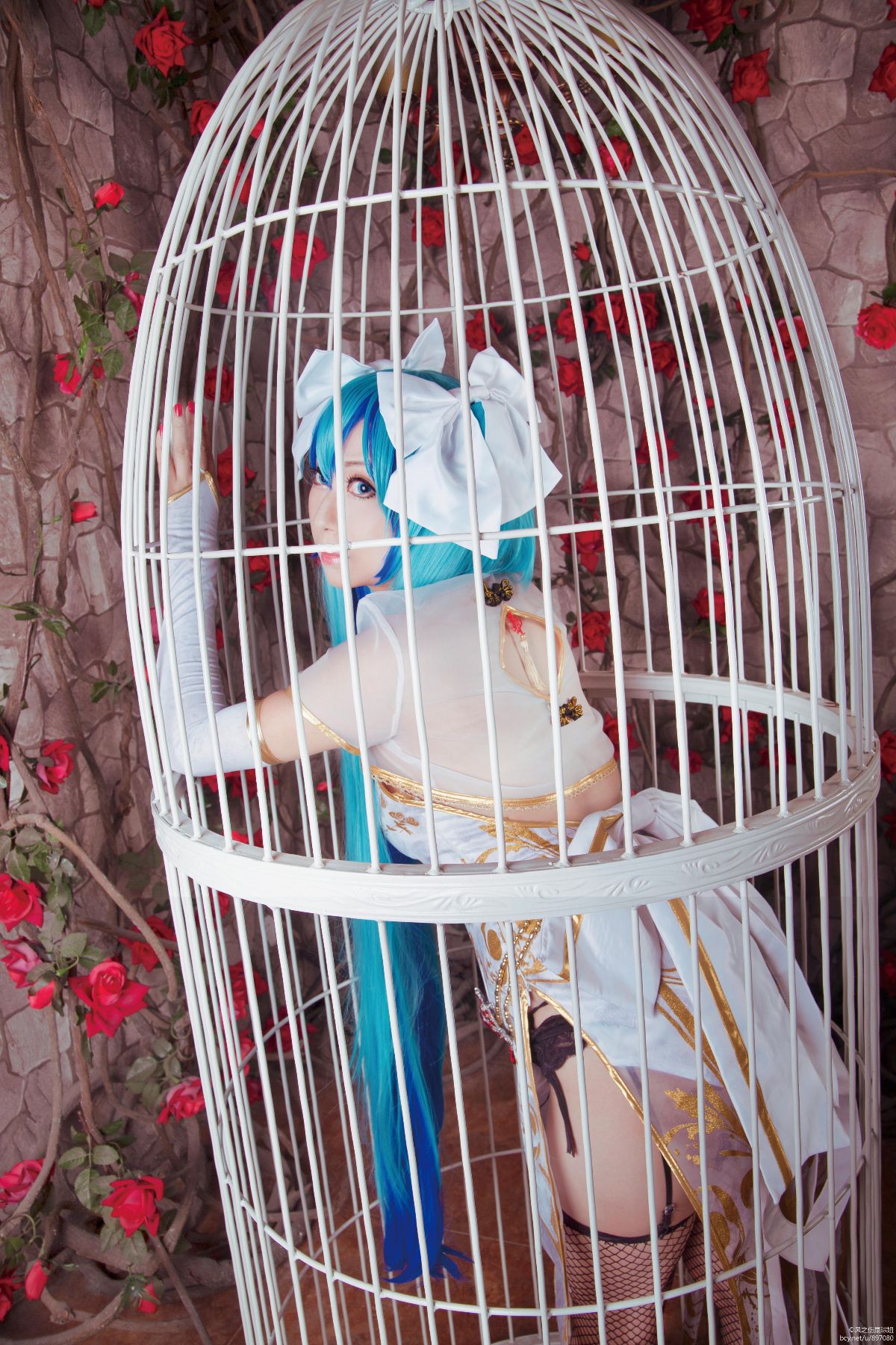 "Lovelive" Hatsune Miku Cage C o s p l a y