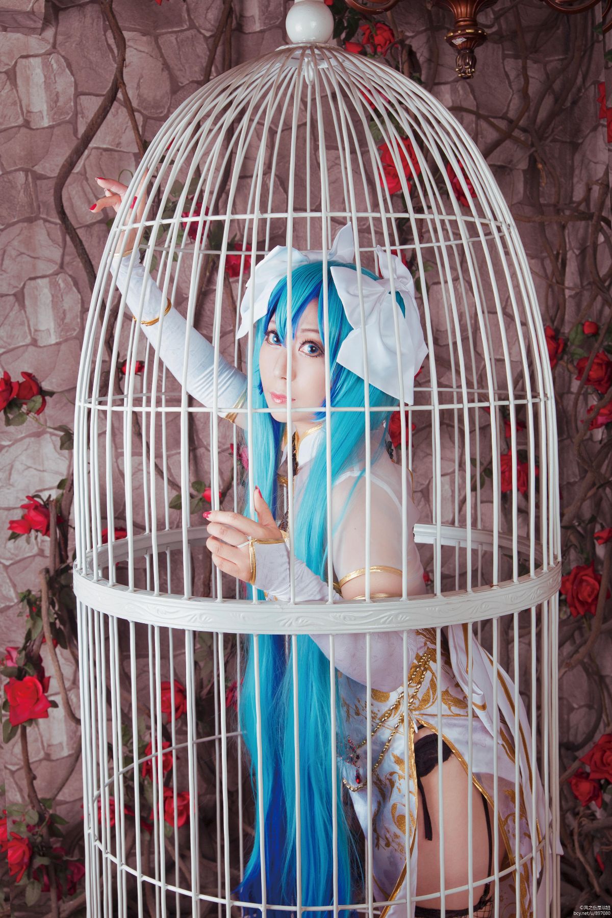 "Lovelive" Hatsune Miku Cage C o s p l a y