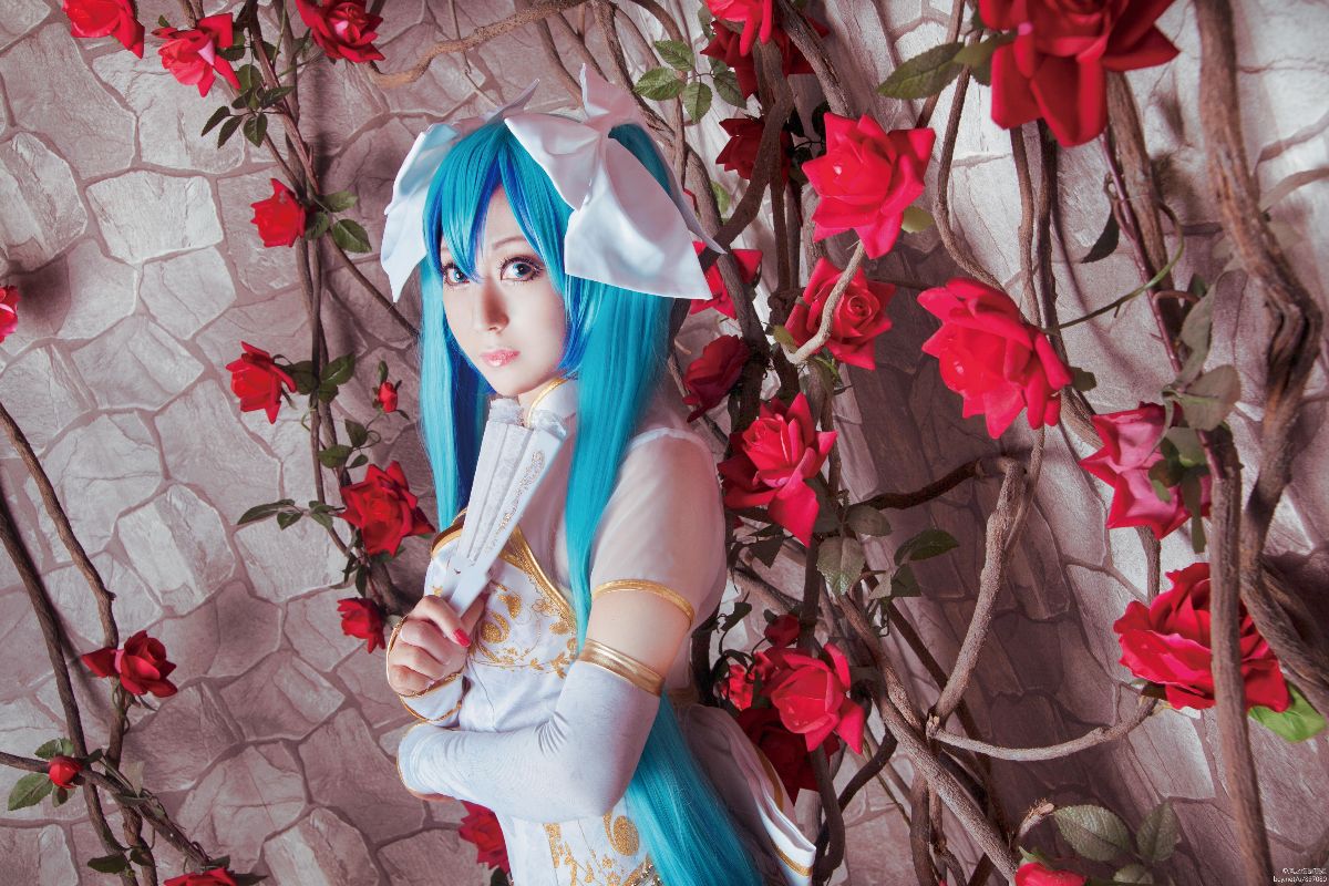 "Lovelive" Hatsune Miku Cage C o s p l a y