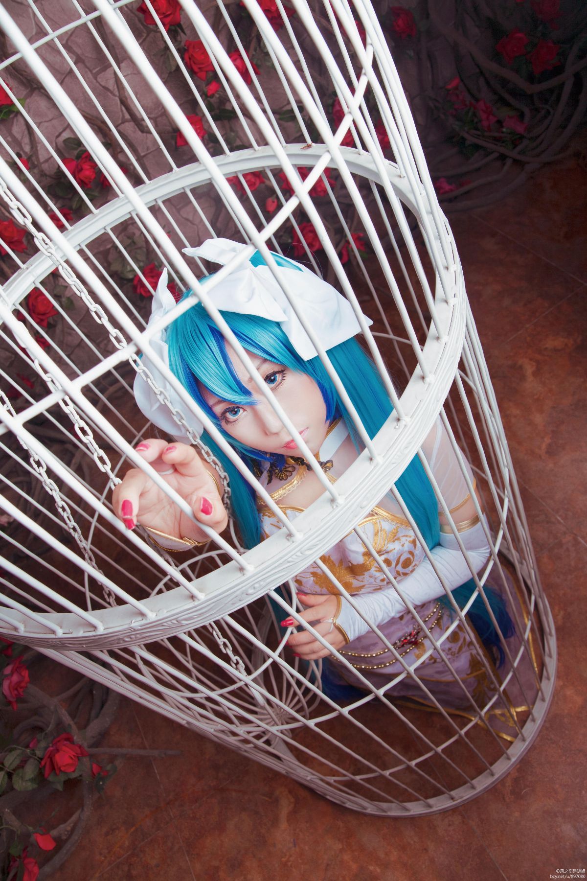 "Lovelive" Hatsune Miku Cage C o s p l a y
