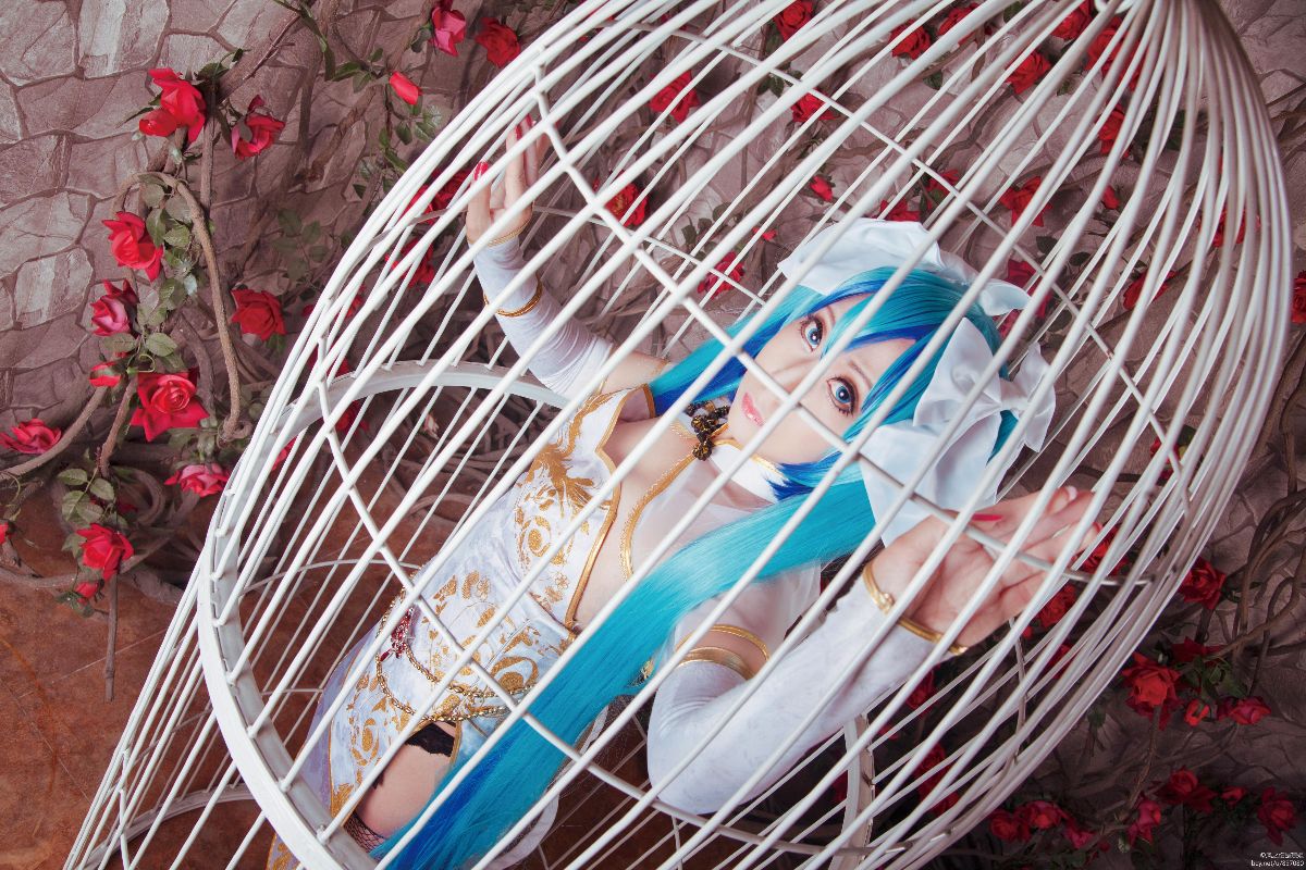 "Lovelive" Hatsune Miku Cage C o s p l a y