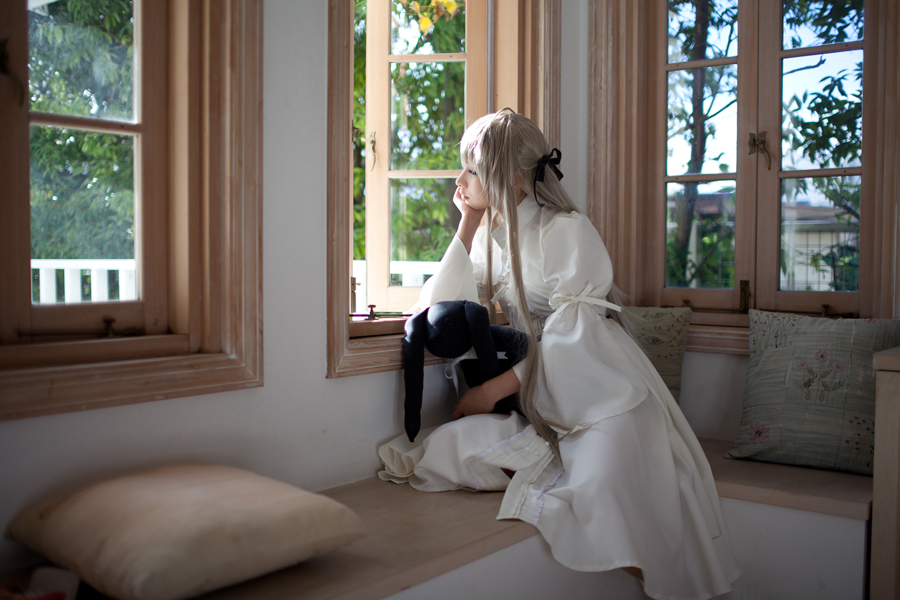 Yotsuga no sora - cosplay Kasugano Sora của Kanda Midori