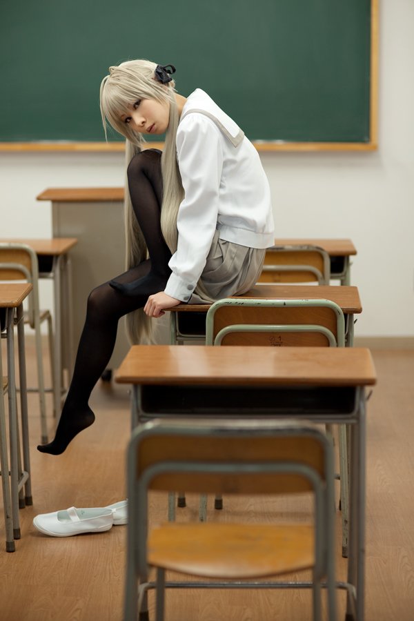 Yotsuga no sora - cosplay Kasugano Sora của Kanda Midori