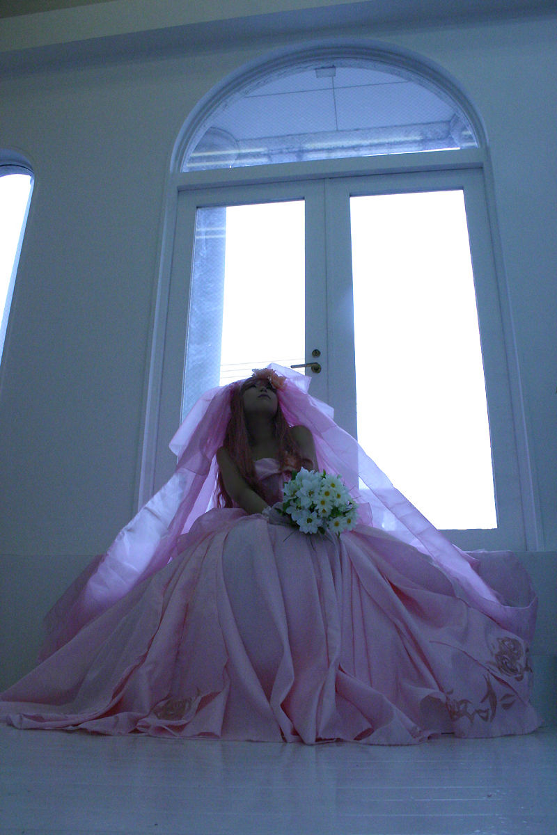 "Hạt giống Gundam" Váy cưới Lux Krishna C O S P L A Y