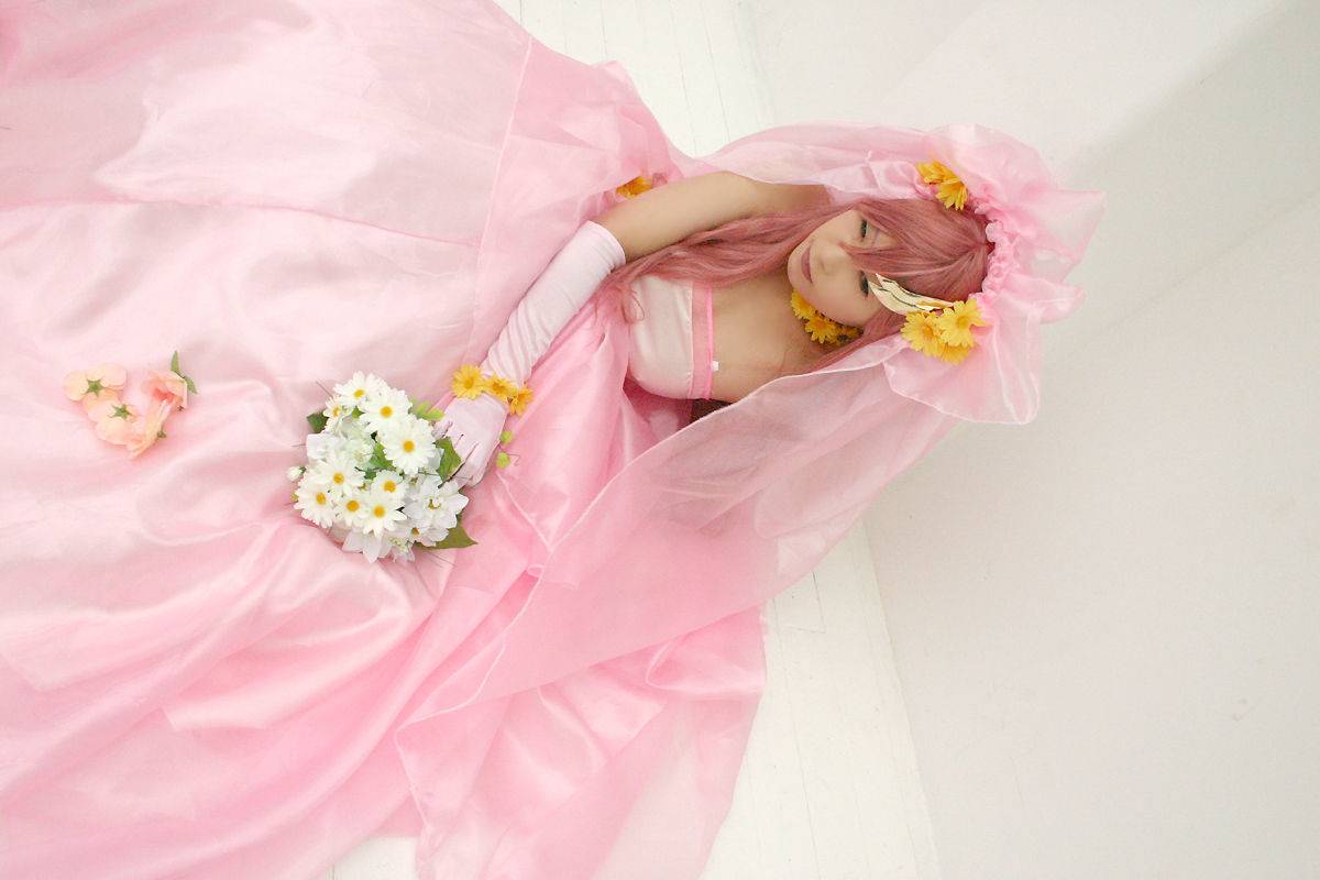 "Hạt giống Gundam" Váy cưới Lux Krishna C O S P L A Y