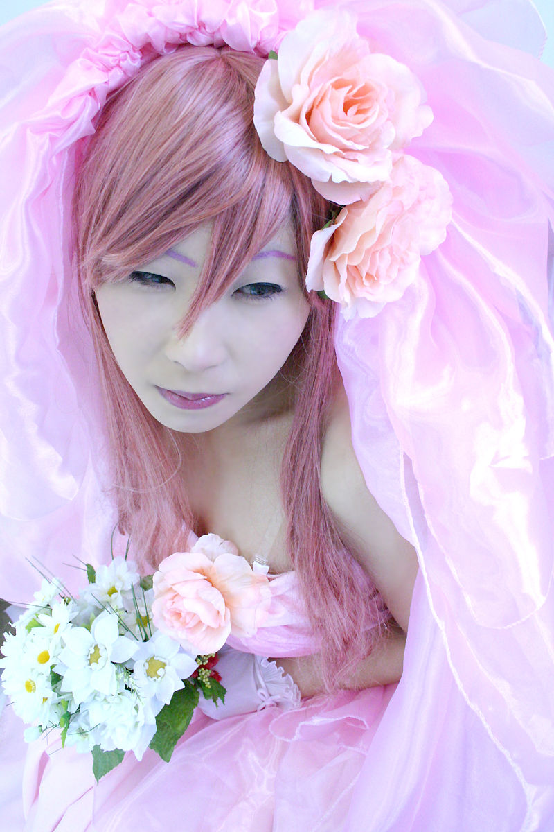 "Hạt giống Gundam" Váy cưới Lux Krishna C O S P L A Y