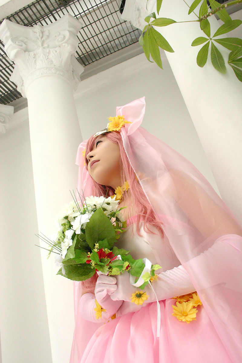 "Hạt giống Gundam" Váy cưới Lux Krishna C O S P L A Y