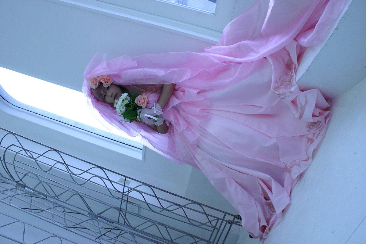 "Hạt giống Gundam" Váy cưới Lux Krishna C O S P L A Y