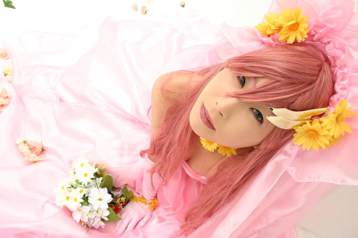"Hạt giống Gundam" Váy cưới Lux Krishna C O S P L A Y