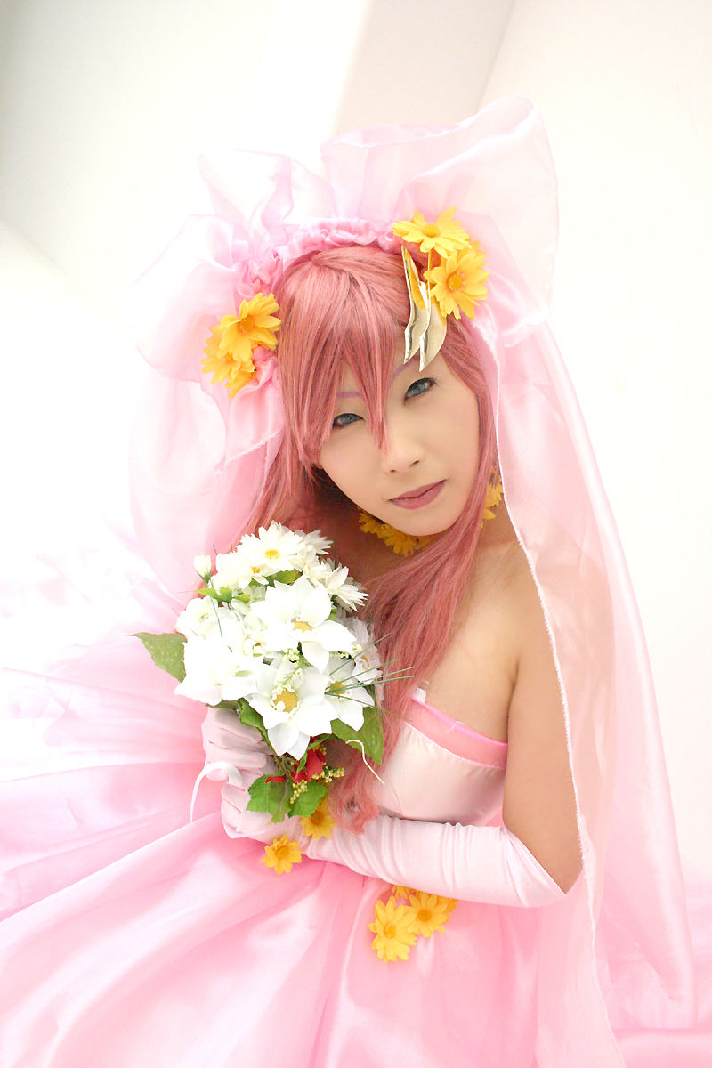 "Hạt giống Gundam" Váy cưới Lux Krishna C O S P L A Y