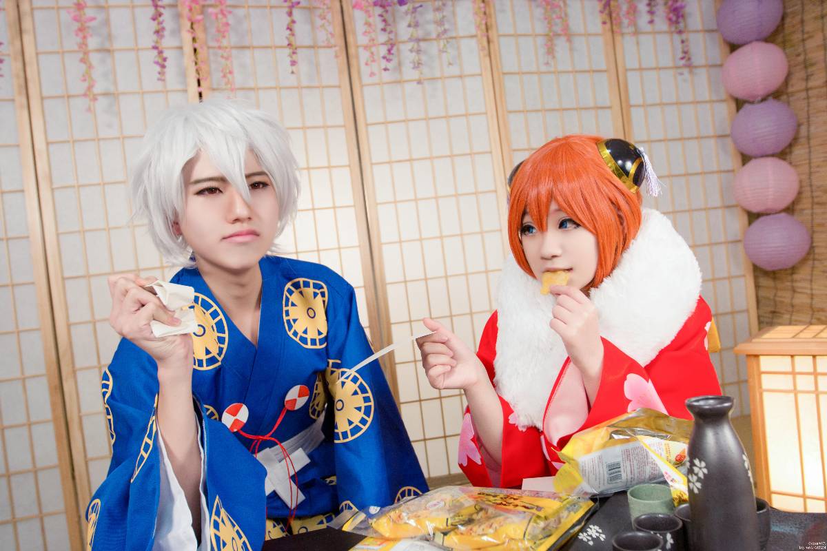 "Gintama" chúc mọi người một năm mới hạnh phúc!