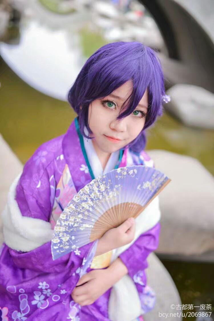 "Lovelive" Tojo Kiyo tháng đầu tiên Kimono không được đánh thức C o s p l a y