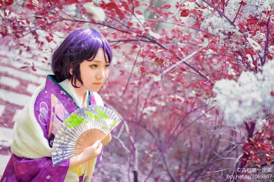 "Lovelive" Tojo Kiyo tháng đầu tiên Kimono không được đánh thức C o s p l a y