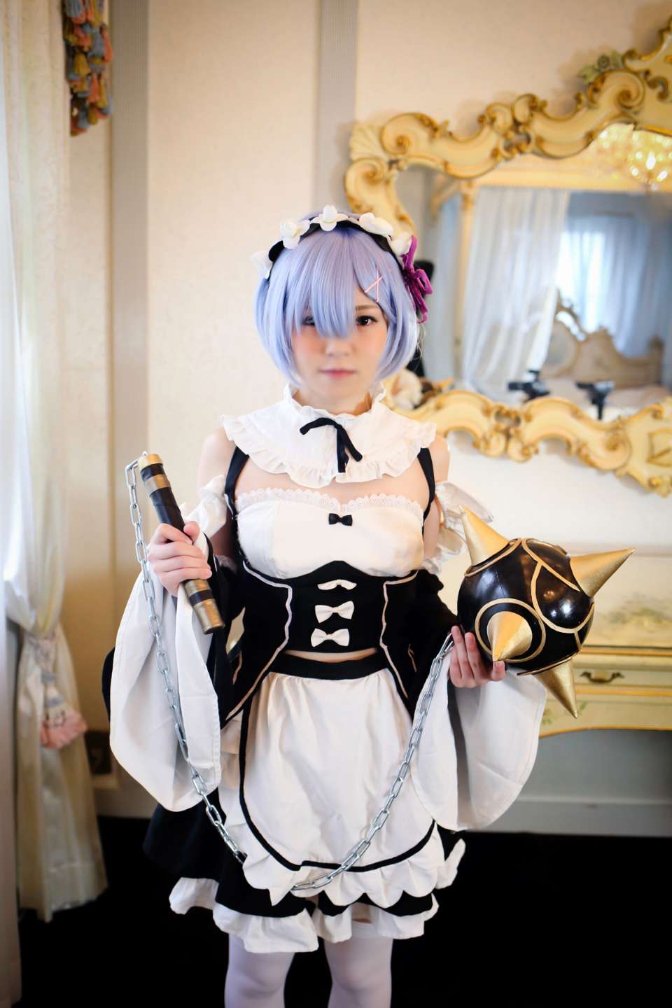 Tâm não nghiêm trọng, cao 139cm, sinh viên dạy nghề bằng giọng nói, 18 tuổi, bị bệnh tâm thần, Minaka, Re: Zero Rem cá nhân bắn [P]