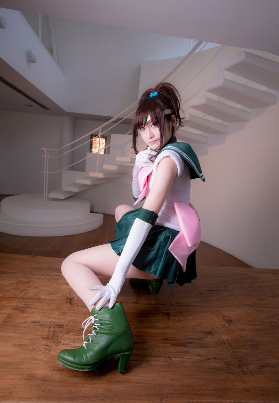 Thủy thủ Sao Mộc, Chiến binh tình yêu và lòng can đảm