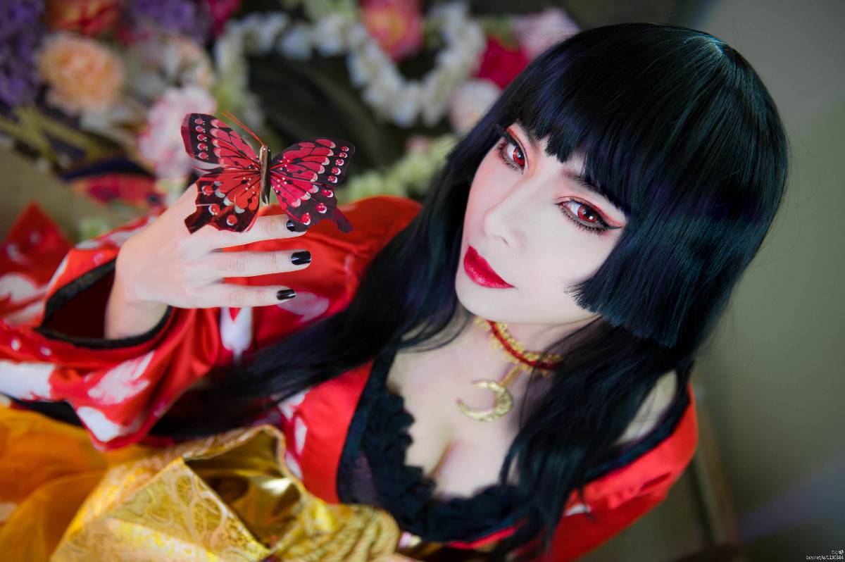 "XXXHOLIC" Yihara Yuko Red Rose Ver C O S P L A Y