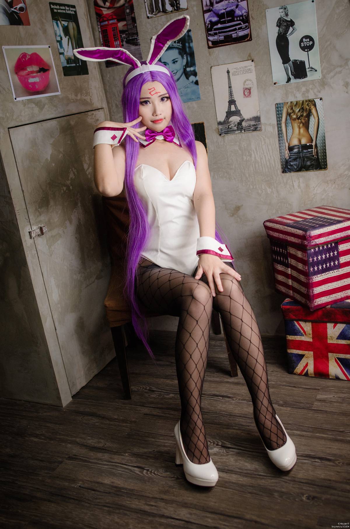 "FateExtella" Medusa Bunny ver c o s p l a ys