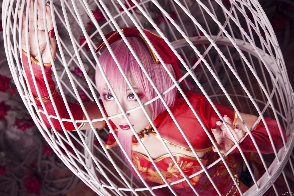 "Lovelive" Luka Canary c o s p l a y