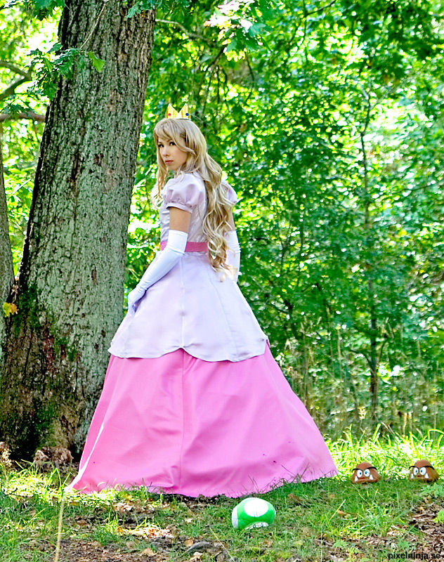 "Super Mario" Princess Brigitte c o s p l a y