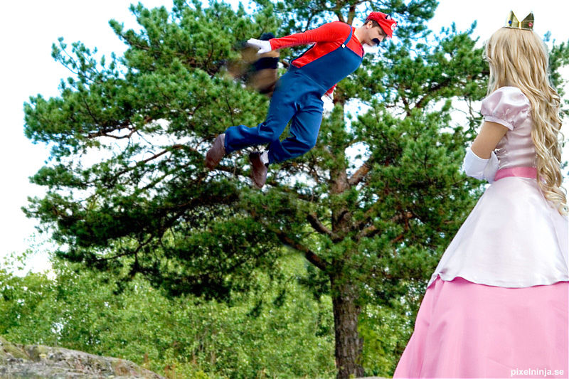 "Super Mario" Princess Brigitte c o s p l a y