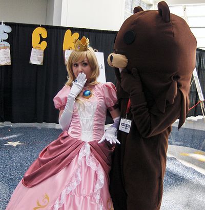 "Super Mario" Princess Brigitte c o s p l a y