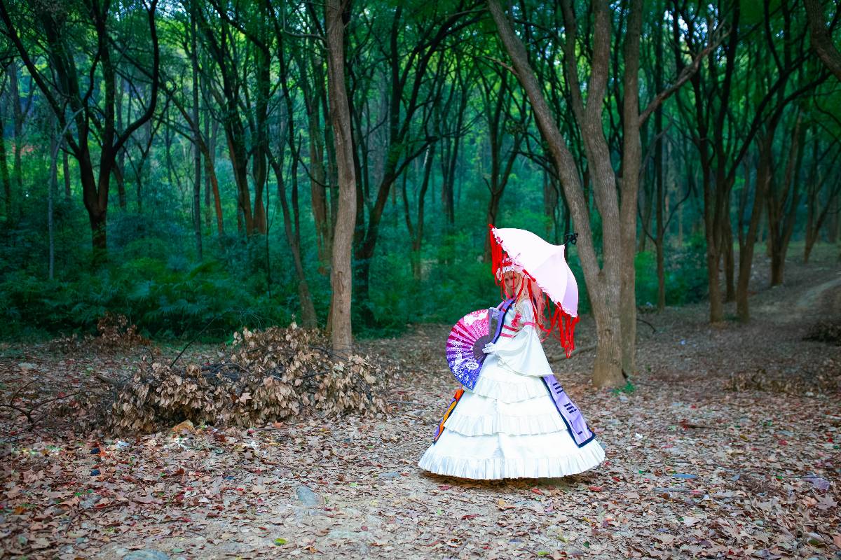 "Bản sao đêm Eternal Eternal" Yakumo Zifu c o s p l a y